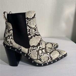 Charles David Studded ankle boots